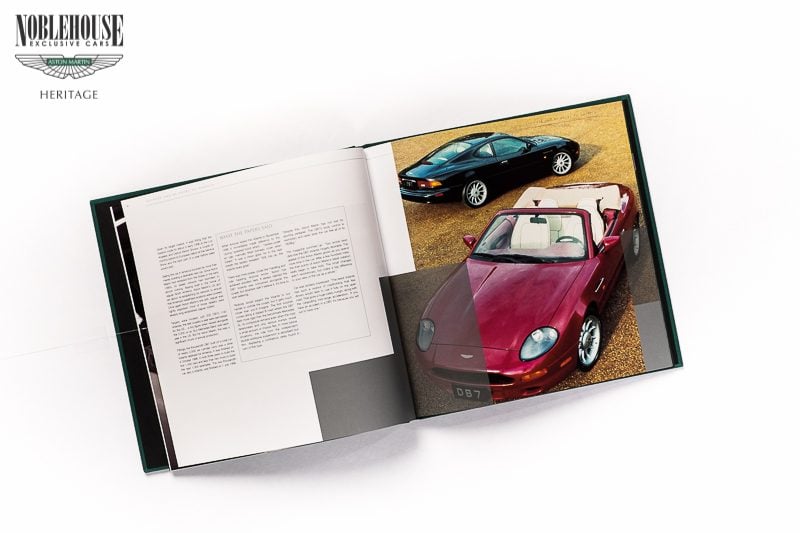DB7 Book / Original DB7 Total Range, Including Zagato, Hard Cover.