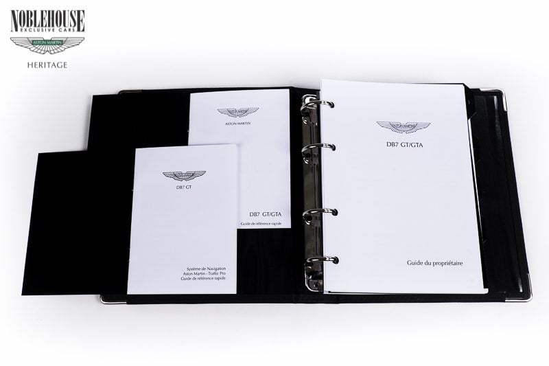 DB7 Handbook Vantage GT/GTA French / New Old Stock