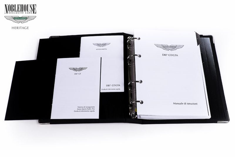 DB7 Handbook Vantage GT/GTA Italian / New Old Stock