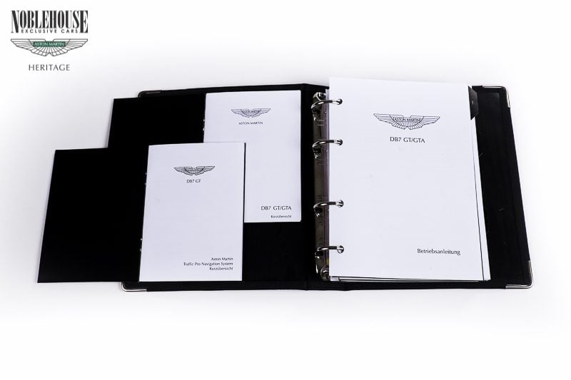 DB7 Handbook Vantage GT/GTA German / New Old Stock