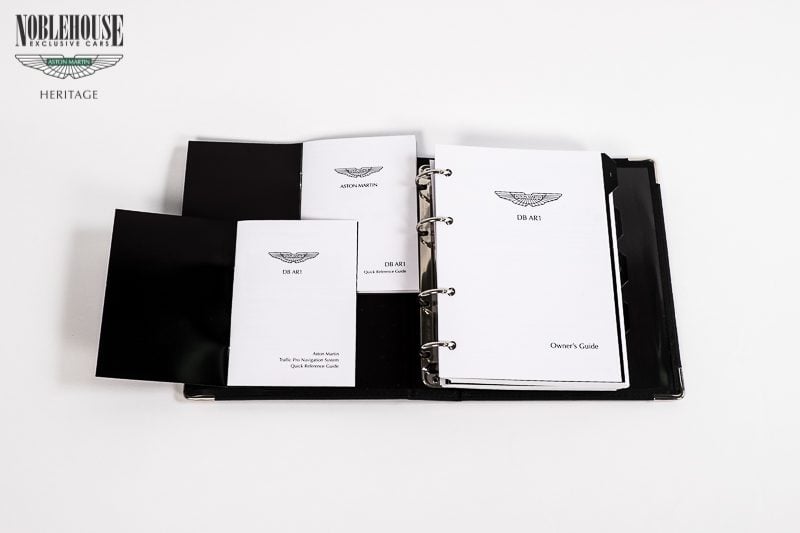 DB AR1 Owners Guide, Handbook English / New Old Stock