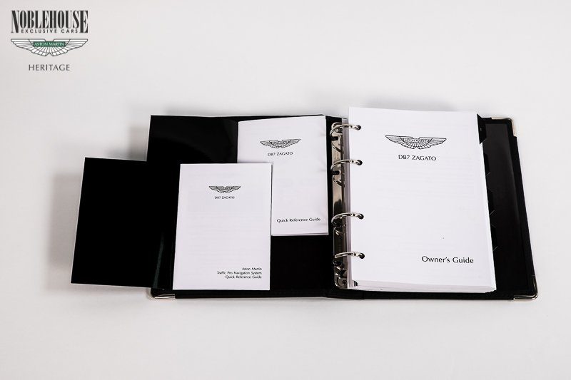 DB7 Handbook Vantage GT/GTA German / New Old Stock