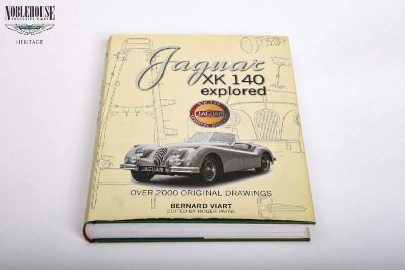 (SOLD) XK 140 explored Manual Guide New Old Stock | Noble House Classics: official Aston Martin