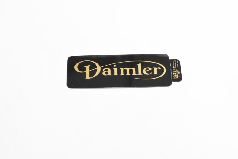 Daimler Decal Rocker Cover, New Old Stock (C35733)