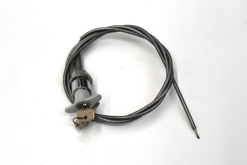 E-TYPE DHC Boot Lock And Cable, Old Stock (BD27158)