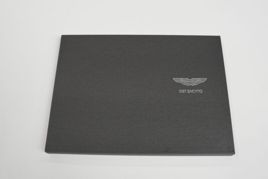 DB7 Zagato Owners Brochure Hard Cover