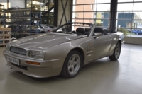 Aston Martin Virage Volante fire damage