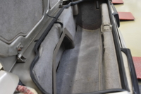 Aston Martin Virage Volante fire damage